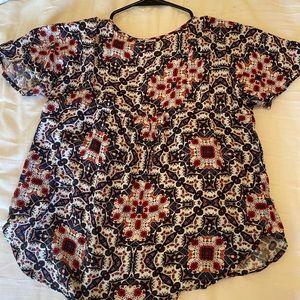 Patterned Women’s Blouse